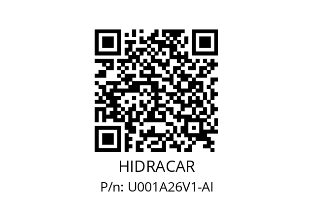   HIDRACAR U001A26V1-AI