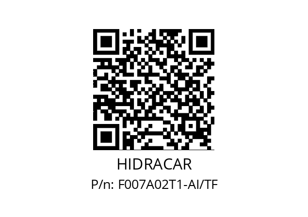   HIDRACAR F007A02T1-AI/TF