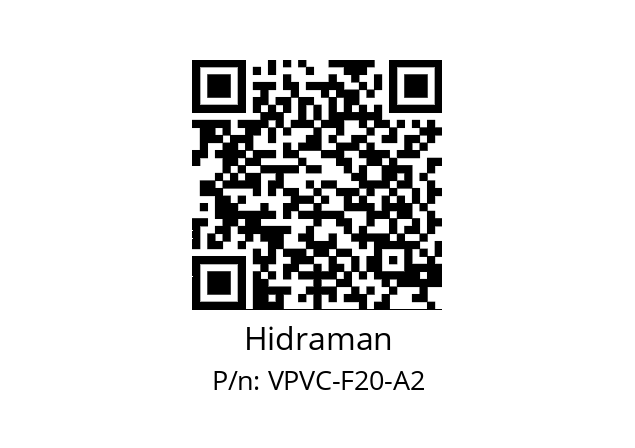   Hidraman VPVC-F20-A2