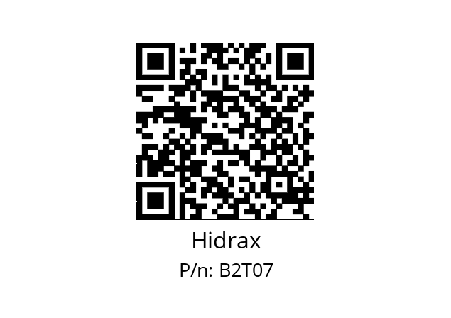   Hidrax B2T07