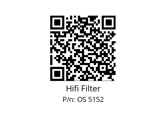   Hifi Filter OS 5152