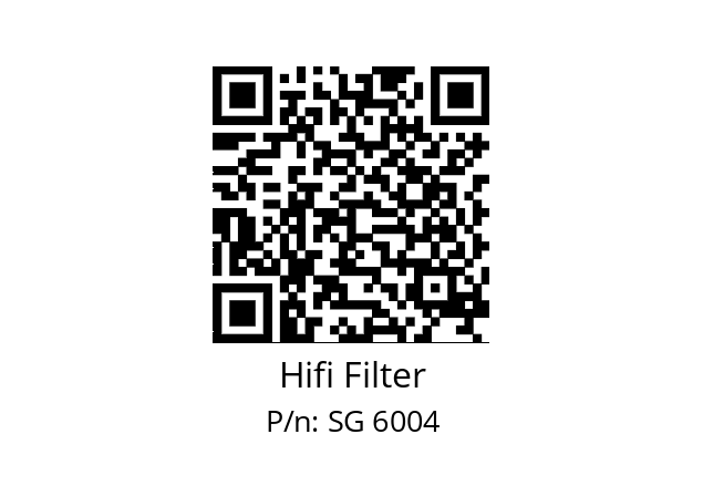   Hifi Filter SG 6004