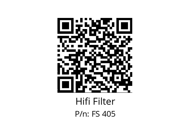   Hifi Filter FS 405