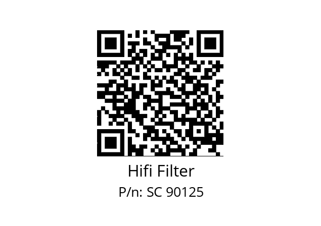   Hifi Filter SC 90125