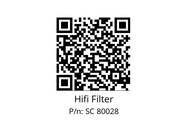   Hifi Filter SC 80028