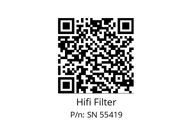   Hifi Filter SN 55419