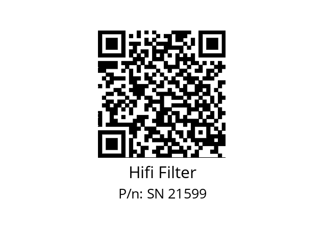   Hifi Filter SN 21599