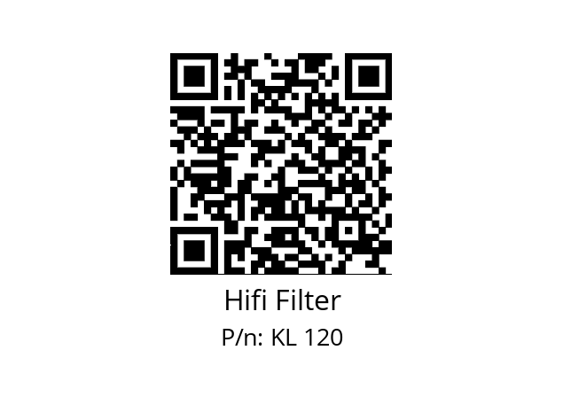   Hifi Filter KL 120