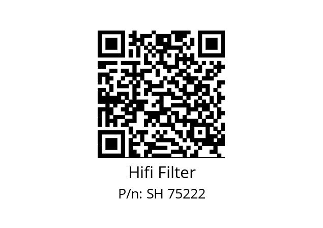   Hifi Filter SH 75222