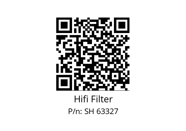   Hifi Filter SH 63327