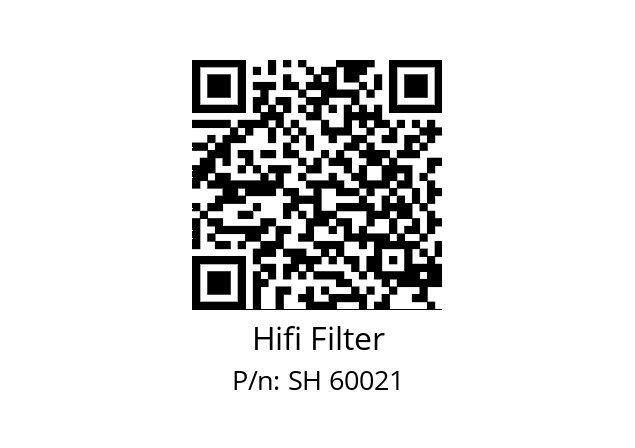   Hifi Filter SH 60021