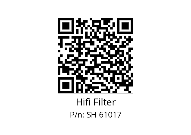   Hifi Filter SH 61017