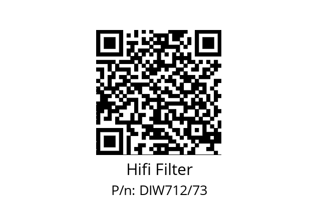   Hifi Filter DIW712/73