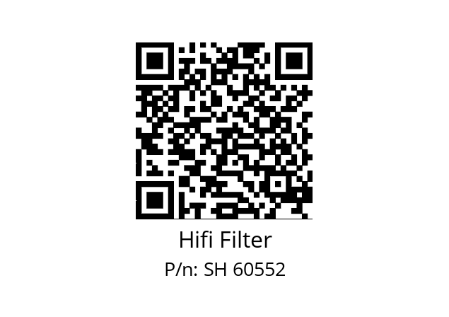   Hifi Filter SH 60552