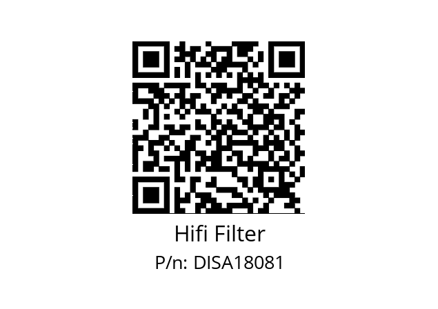   Hifi Filter DISA18081