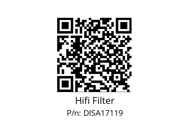   Hifi Filter DISA17119