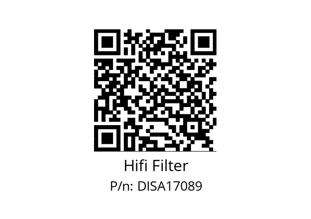   Hifi Filter DISA17089