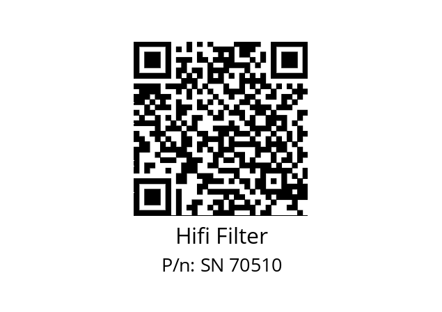   Hifi Filter SN 70510