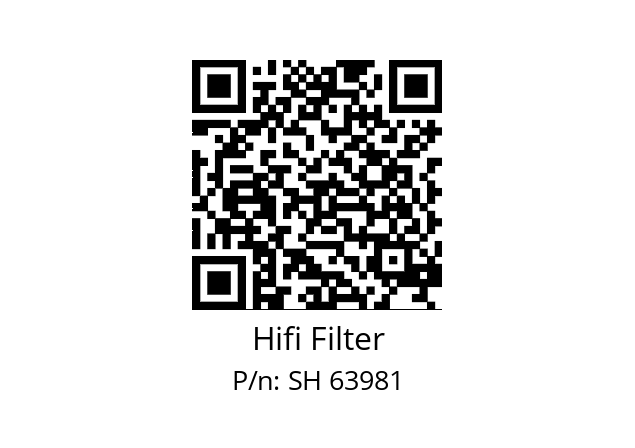   Hifi Filter SH 63981