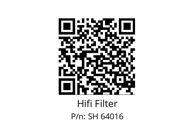   Hifi Filter SH 64016