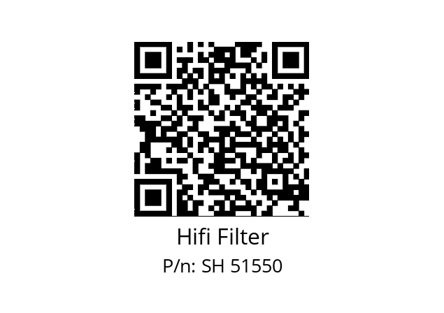   Hifi Filter SH 51550