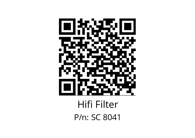   Hifi Filter SC 8041