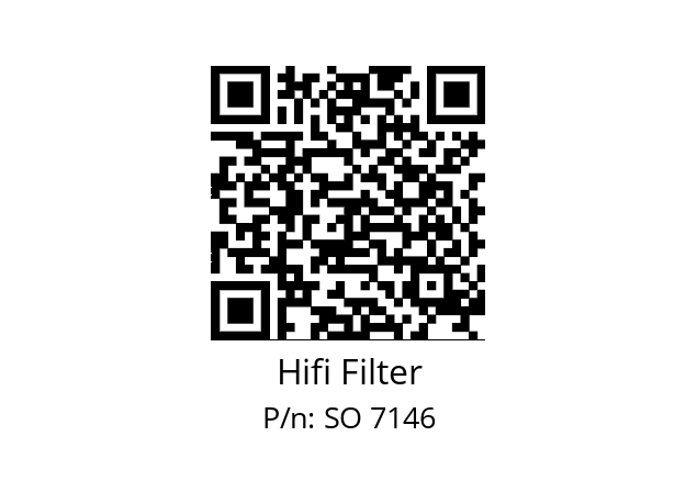   Hifi Filter SO 7146