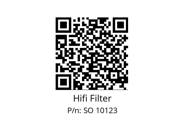   Hifi Filter SO 10123