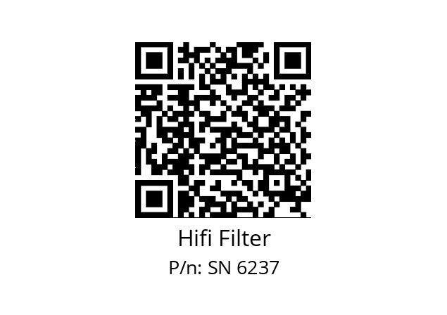   Hifi Filter SN 6237