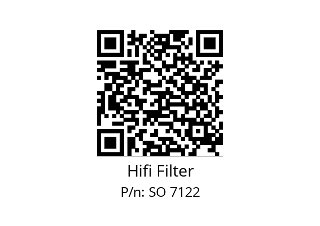   Hifi Filter SO 7122