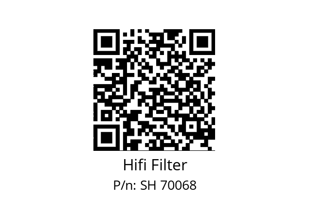   Hifi Filter SH 70068