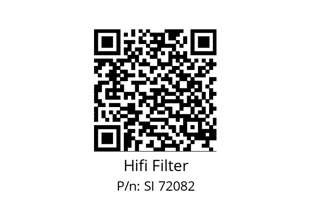   Hifi Filter SI 72082