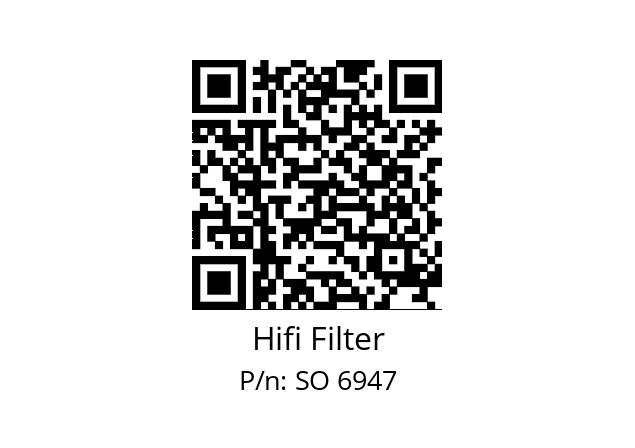   Hifi Filter SO 6947