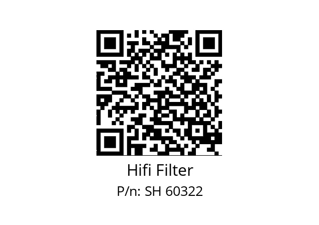   Hifi Filter SH 60322