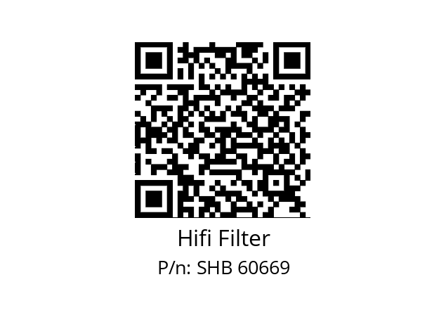   Hifi Filter SHB 60669