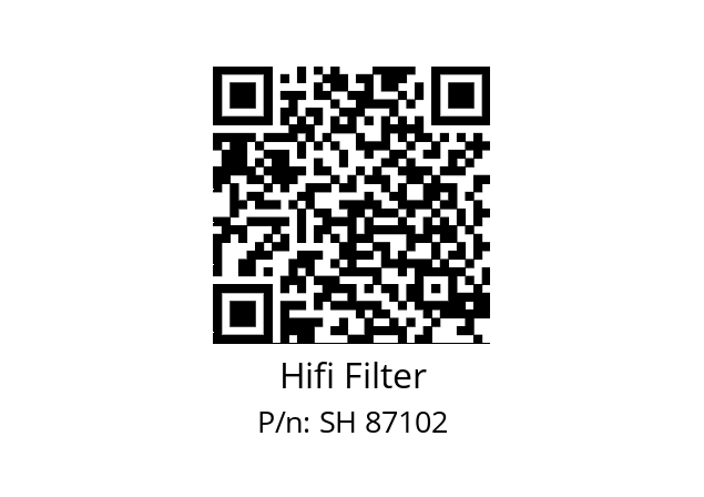   Hifi Filter SH 87102