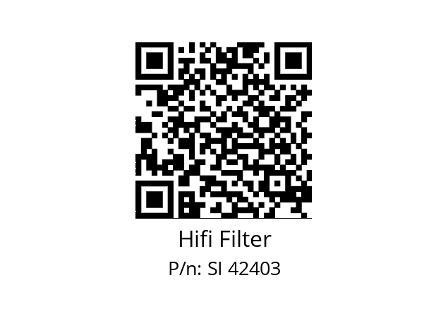   Hifi Filter SI 42403