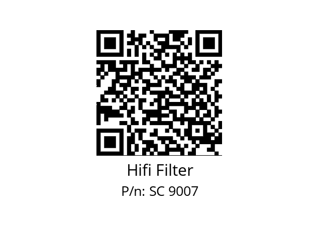   Hifi Filter SC 9007