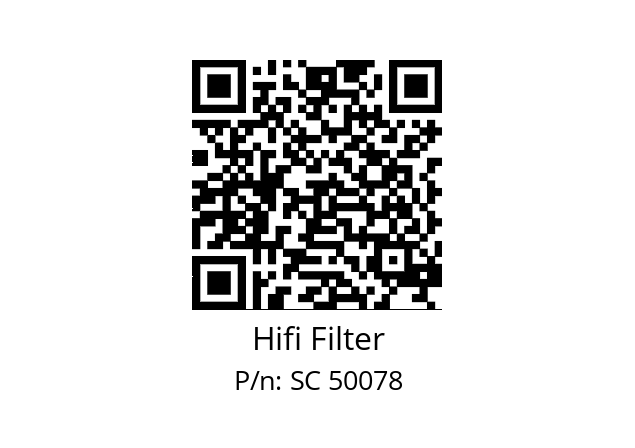   Hifi Filter SC 50078