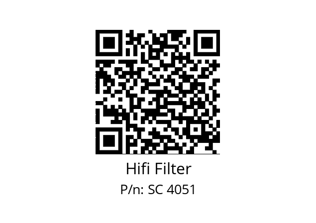   Hifi Filter SC 4051