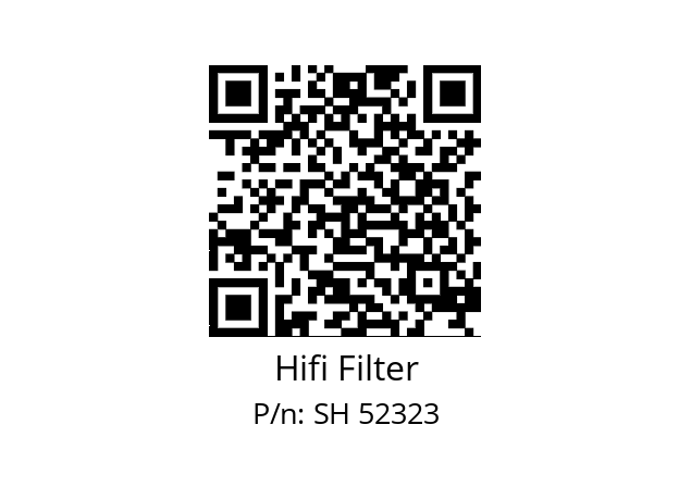   Hifi Filter SH 52323