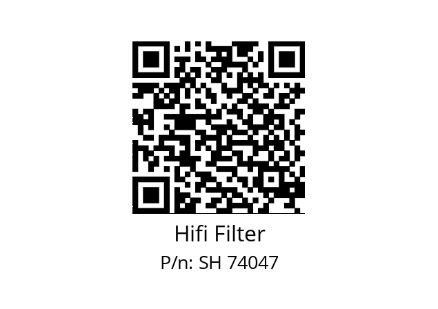   Hifi Filter SH 74047