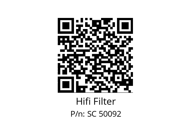   Hifi Filter SC 50092