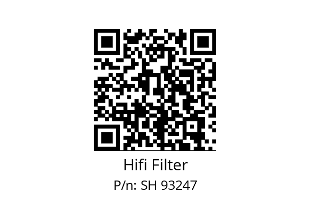   Hifi Filter SH 93247