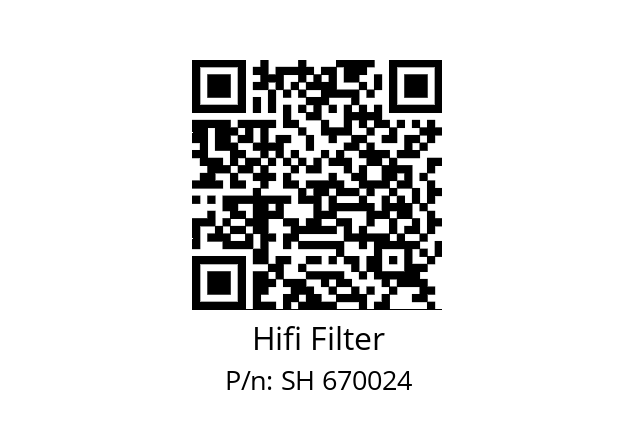   Hifi Filter SH 670024