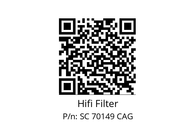   Hifi Filter SC 70149 CAG