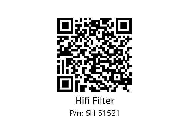   Hifi Filter SH 51521