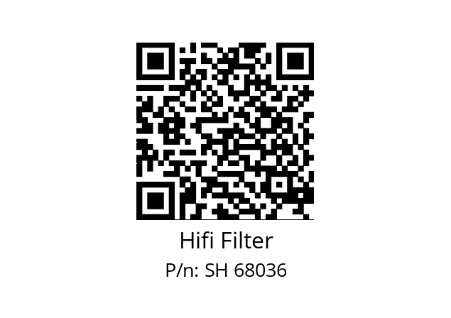   Hifi Filter SH 68036