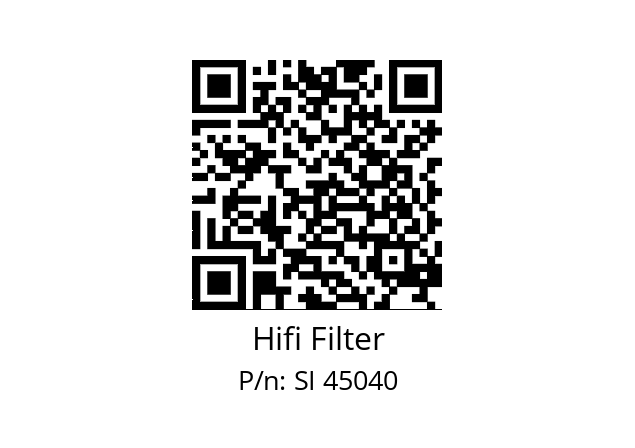   Hifi Filter SI 45040