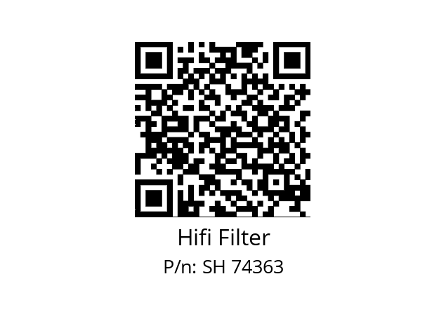   Hifi Filter SH 74363